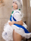 cosplay美女套图 c77 Sakuya Izayoi　白丝假发扮相(1)(62)